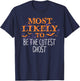Most Likely To Halloween Be The Cutest Ghost Matching T-Shirt - T-Shirt | Navy