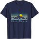 Mount Shasta Retro Clothes & Gear - Mount Shasta Souvenir T-Shirt - T-Shirt | Navy