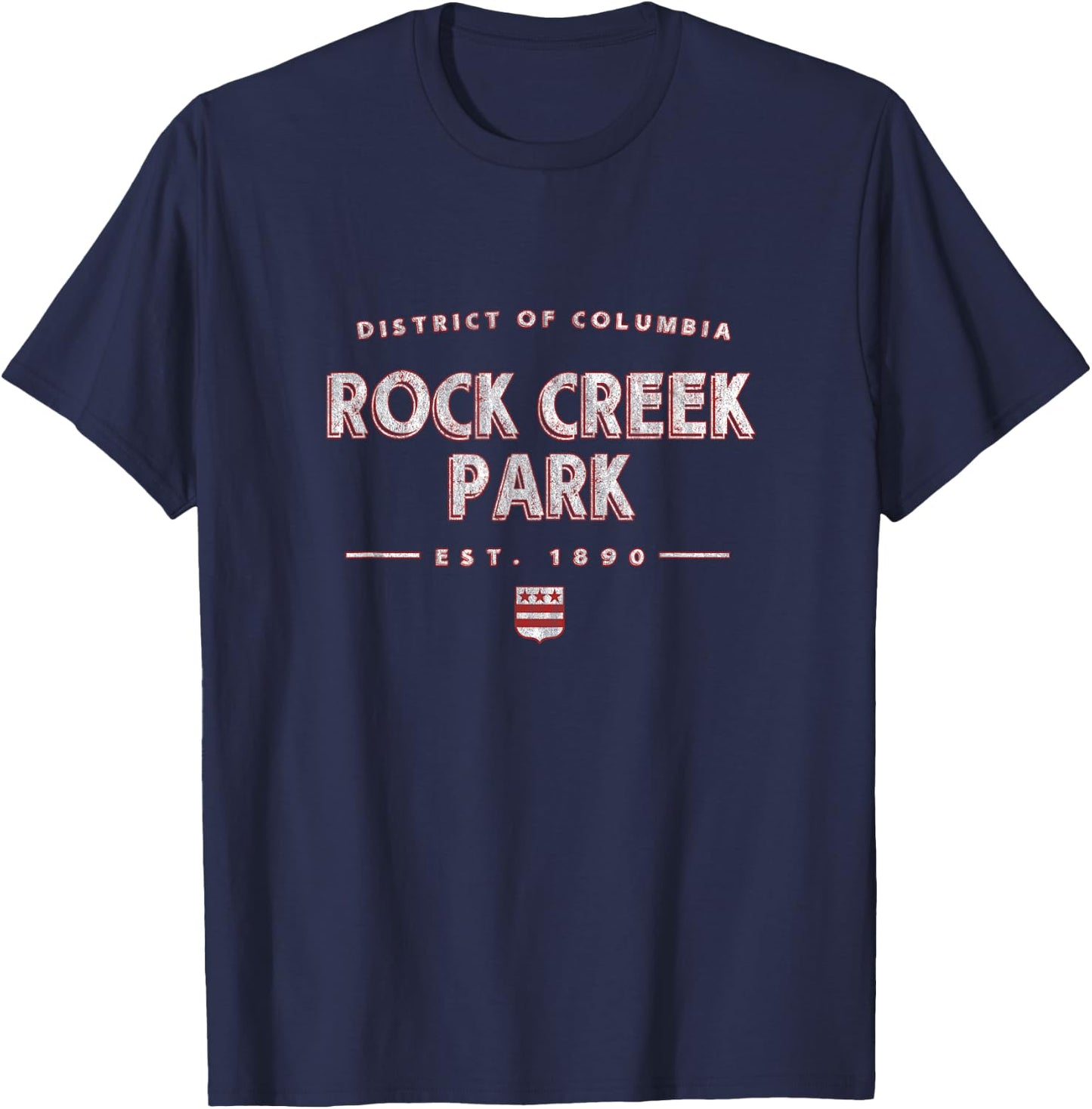 Rock Creek Park Washington DC - Rock Creek Park DC T-Shirt - T-Shirt | Navy