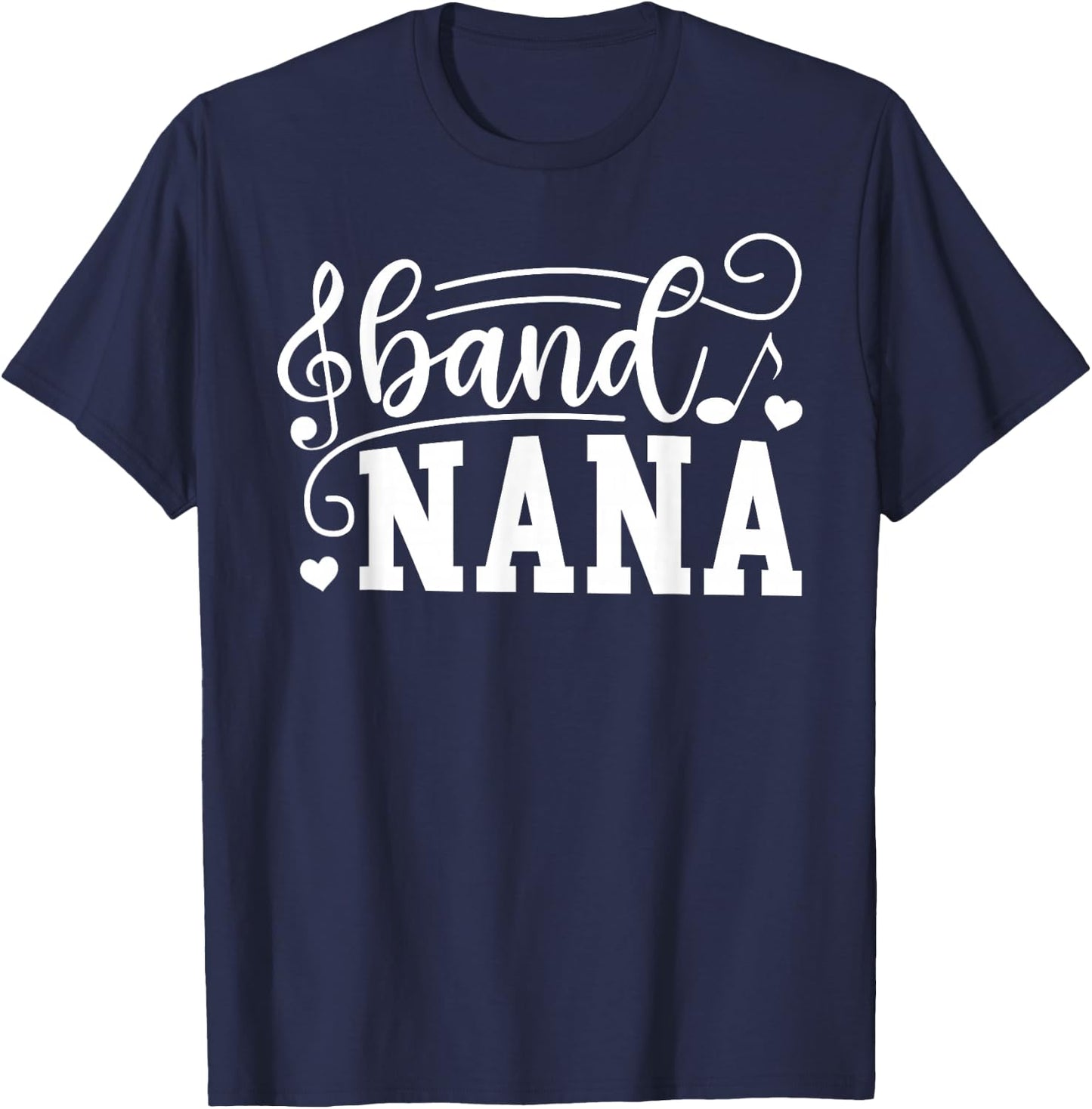Band Nana Marching Band Nana Grandma T-Shirt - T-Shirt | Navy