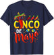 Cinco De Mayo for Kids Mexican Fiesta 5 De Mayo T-Shirt - T-Shirt | Navy