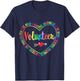 Cute Volunteer Volunteering Staff Uniform Event Church Group T-Shirt - T-Shirt | Navy