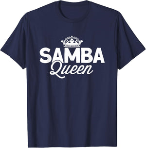 Samba Queen T-Shirt - T-Shirt | Navy