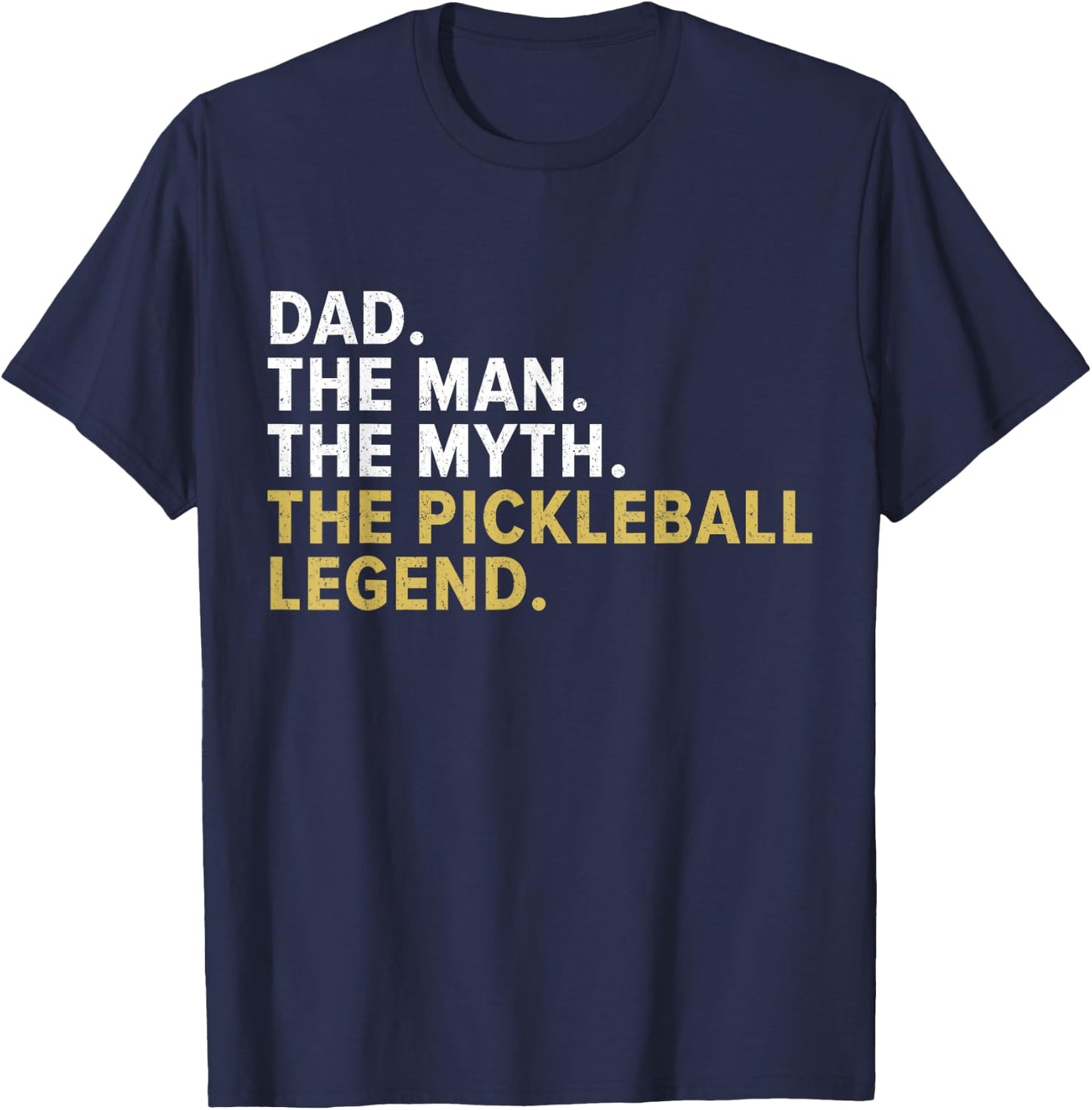 Pickleball Shirts - Dad Pickleball Shirt, Pickleball T-Shirt - T-Shirt | Navy