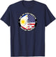 SoldierTees -Adults Subic Bay Philippines Veteran Black Small Classic Fit Short Sleeve Cotton, Polyester T-Shirt - T-Shirt | Navy