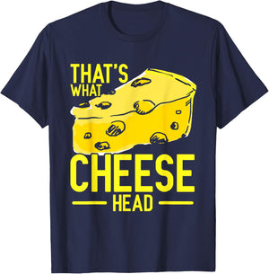 That's What Cheese Head T-Shirt - T-Shirt | Navy