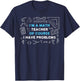 Math Teacher Problems T-Shirt - T-Shirt | Navy