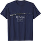 M1 Carbine Accessories / US Army Gun / Ordonnance Rifle T-Shirt - T-Shirt | Navy
