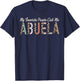 My Favorite People Call Me Abuela Gifts Leopard Mother's Day T-Shirt - T-Shirt | Navy