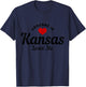 Someone In Kansas Loves Me Funny Cute T-Shirt - T-Shirt | Navy