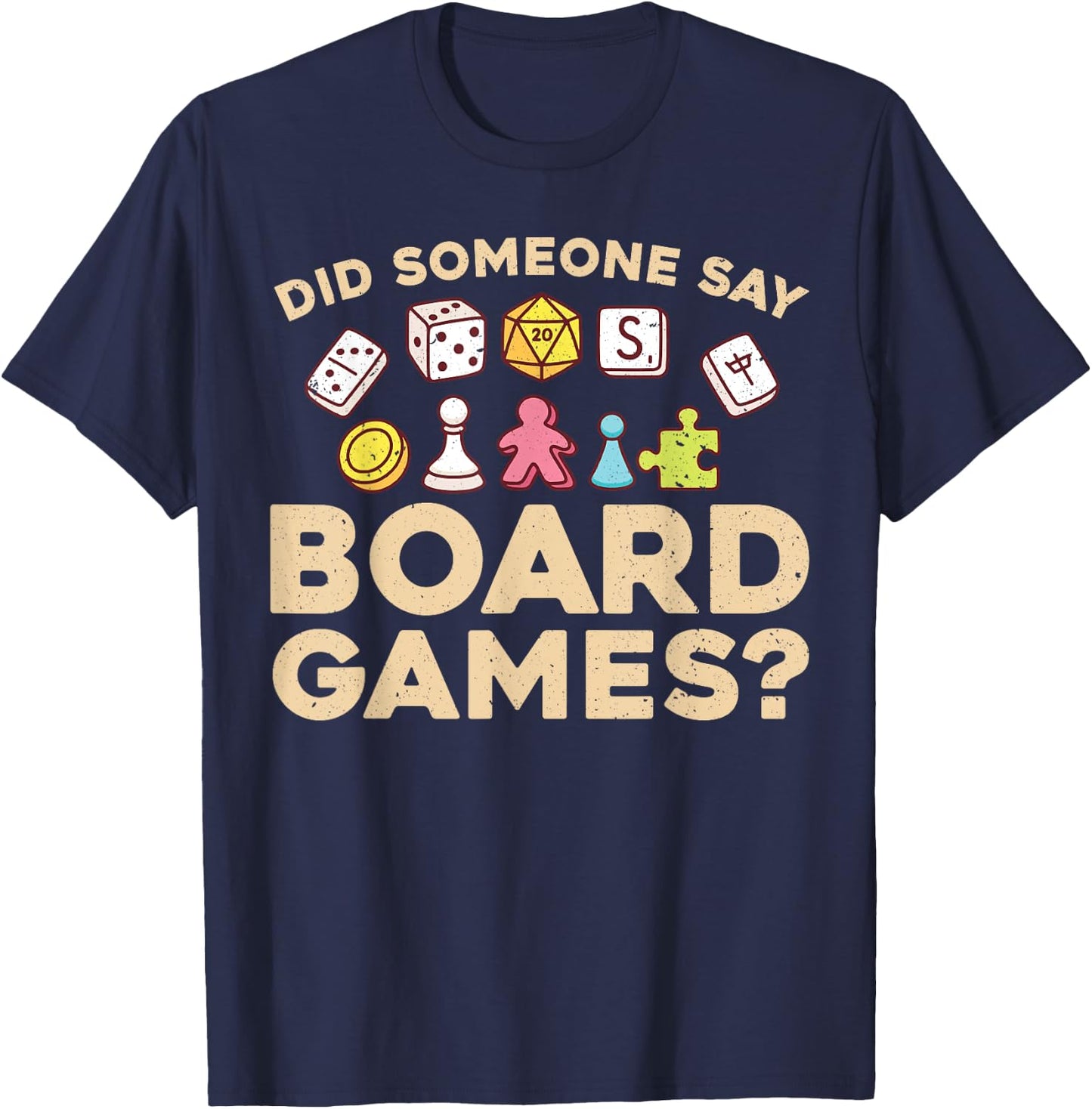 Cool Board Games Women Game Nerd Gamer Chess Lovers T-Shirt - T-Shirt | Navy