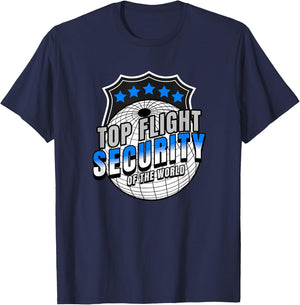 Top Flight Security Shirt Friday T Shirt Security T Shirt T-Shirt - T-Shirt | Navy