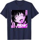 Aggressive Anime phonk apparel T-Shirt - T-Shirt | Navy