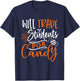 Will Trade Students For Candy Halloween Costume Teacher Men Women T-Shirt - T-Shirt | Navy