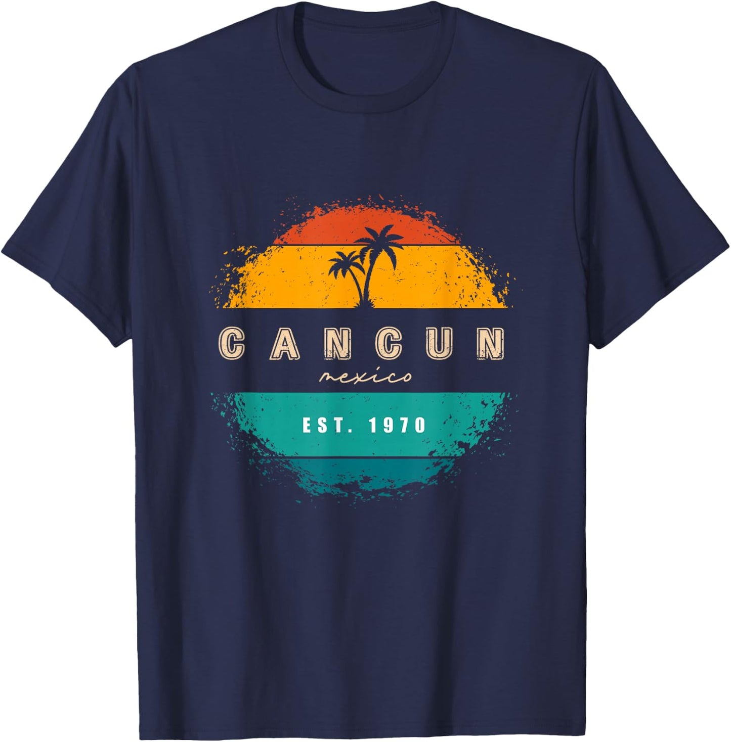 City of Cancun Mexico T-Shirt - T-Shirt | Navy