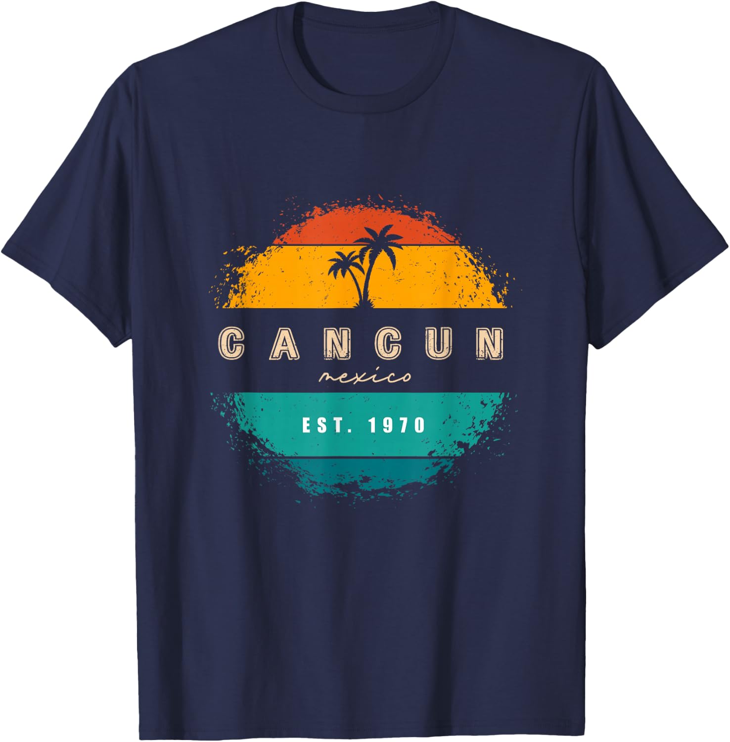 City of Cancun Mexico T-Shirt - T-Shirt | Navy