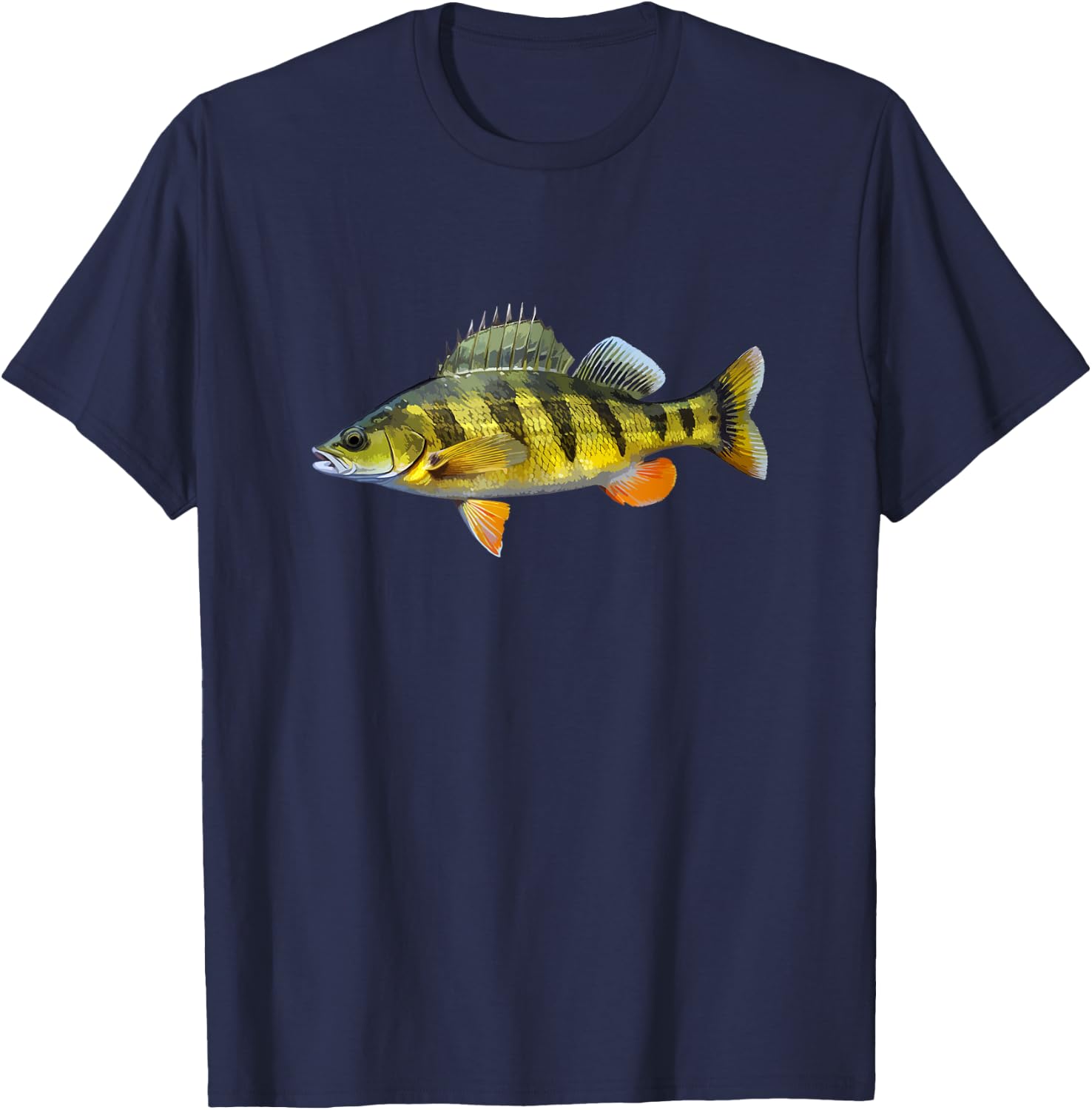 Yellow Perch T-Shirt - T-Shirt | Navy