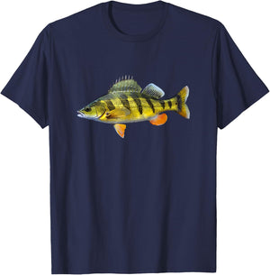Yellow Perch T-Shirt - T-Shirt | Navy