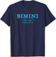 Bimini Bahamas Colorful Throwback Souvenir T-Shirt - T-Shirt | Navy