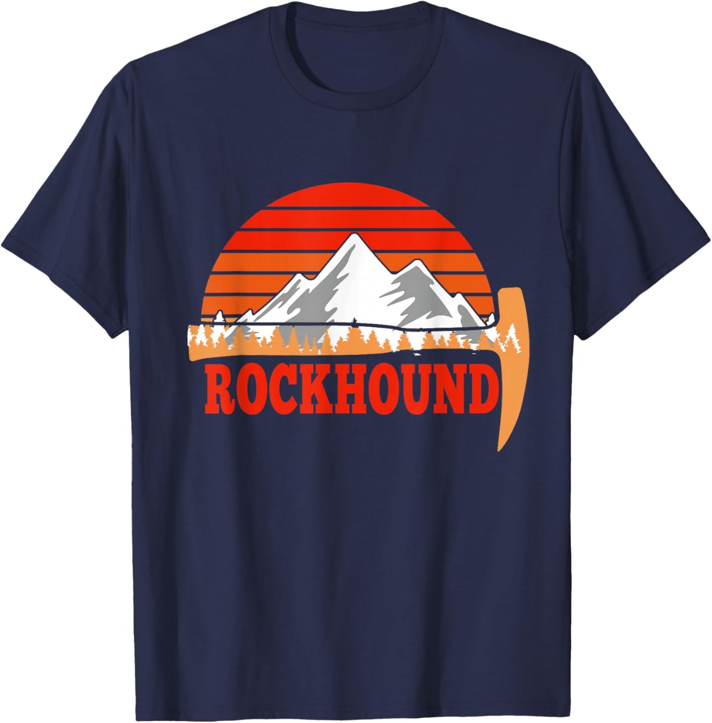 Rock Geology We love Rocks, Love being a Rockhound T-Shirt - T-Shirt | Navy