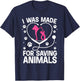 Funny Veterinary Design Women Veterinarian Vet Tech T-Shirt - T-Shirt | Navy