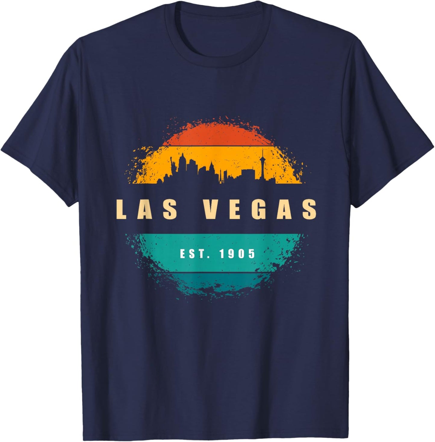 Las Vegas Nevada T-Shirt - T-Shirt | Navy