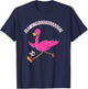 Flamingooooal Flamingo Men or Women Soccer T-Shirt - T-Shirt | Navy