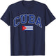 Cuba Flag T-Shirt - T-Shirt | Navy
