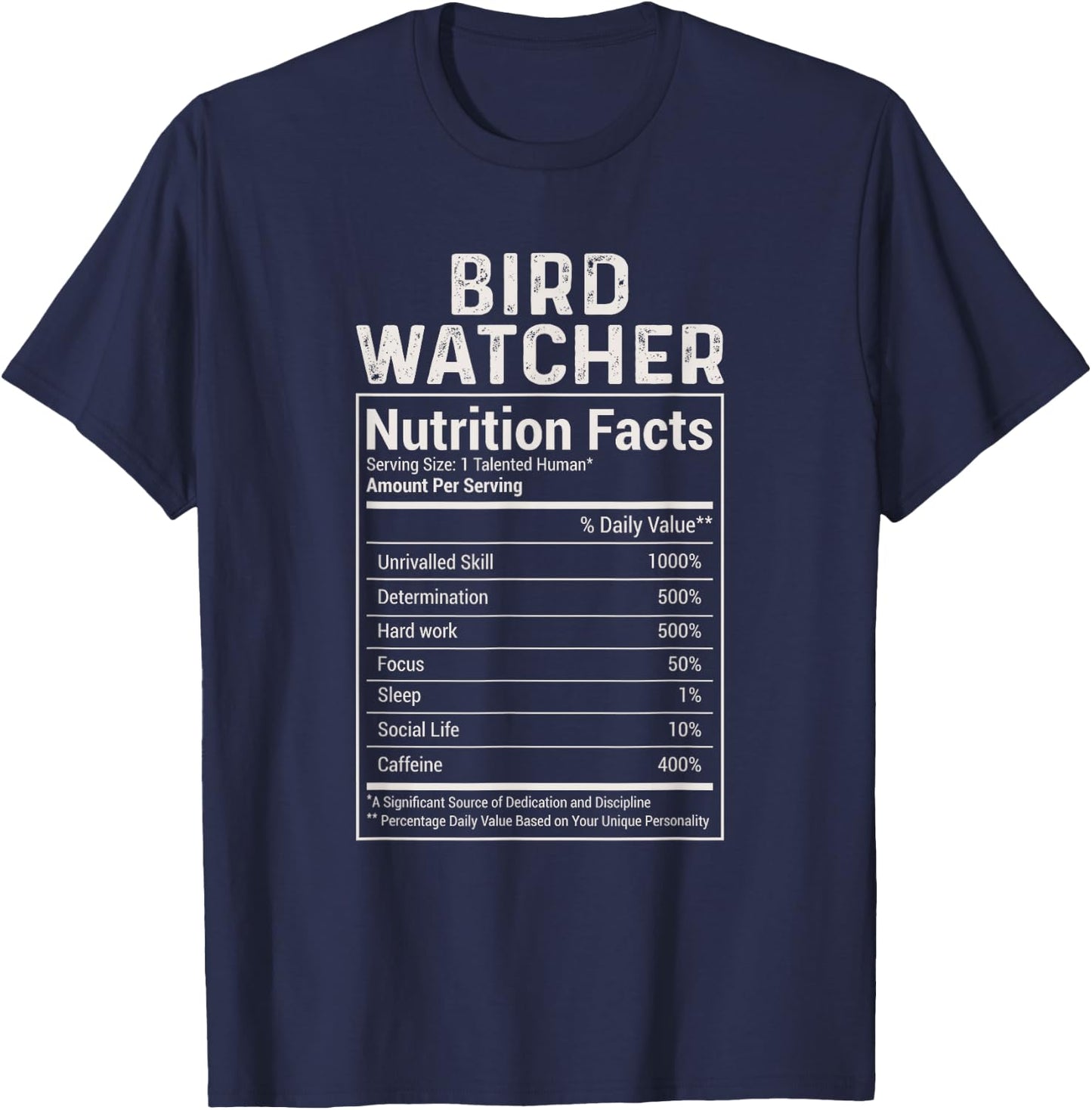 Birdwatcher Funny Bird Watching Birdwatching Birds Lover T-Shirt - T-Shirt | Navy