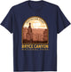 Bryce Canyon National Park Vintage Emblem T-Shirt - T-Shirt | Navy