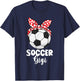 Soccer Gigi Grandma Gigi Of A Soccer Player Gigi T-Shirt - T-Shirt | Navy