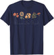Christian Bible Verse in Spanish Dios Es Fiel Cristianos T-Shirt - T-Shirt | Navy