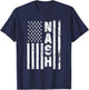 Nash United States Patriotic American Flag T-Shirt - T-Shirt | Navy
