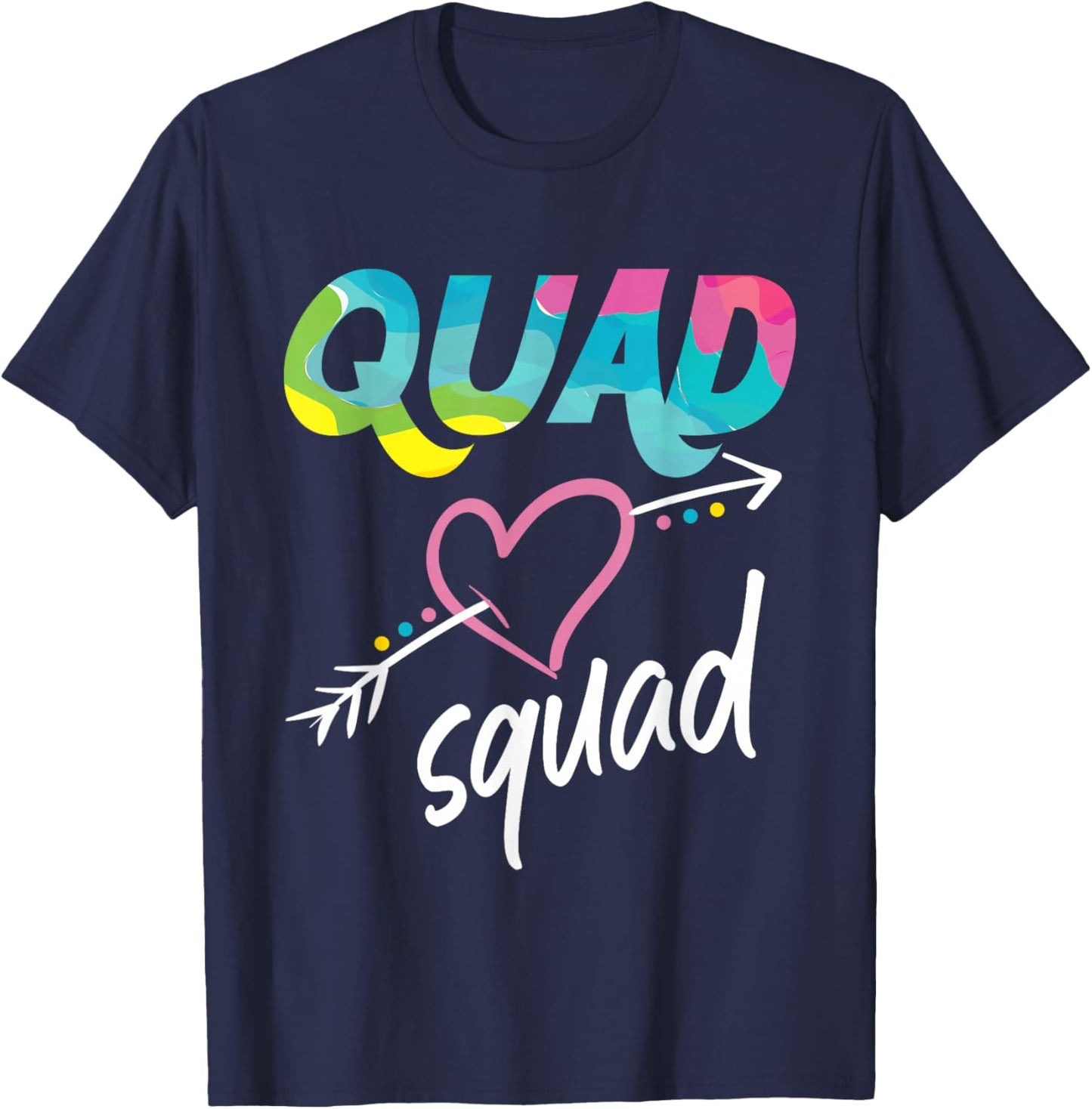 Quad Squad, ATV Four Wheeler Quad Bike Women T-Shirt - T-Shirt | Navy