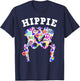 Cool Hip Replacement Women After Hip Surgery Hippie T-Shirt - T-Shirt | Navy
