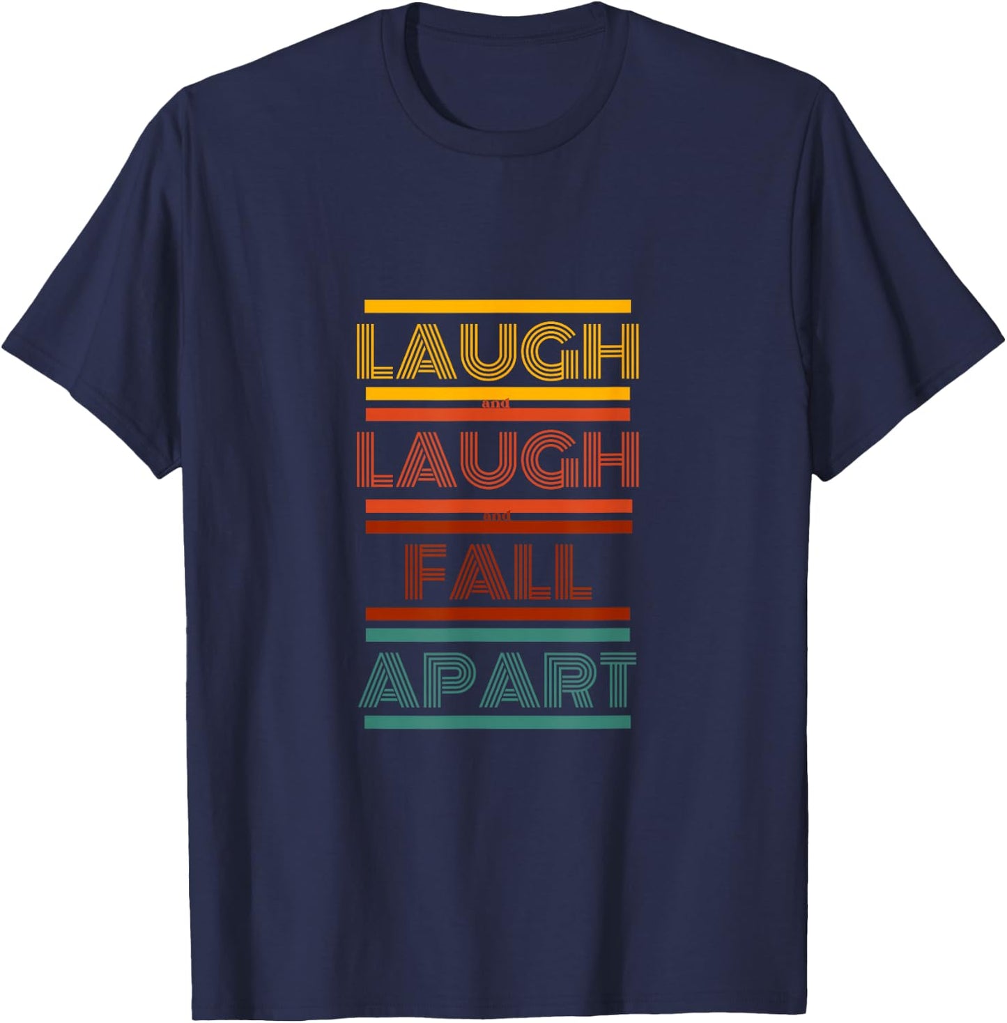 Phish - Sparkle - Laugh and laugh and fall apart T-Shirt - T-Shirt | Navy