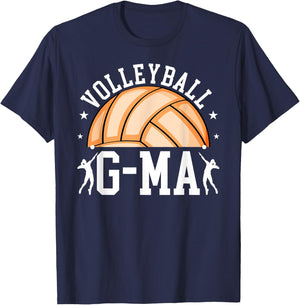 Volleyball G-Ma Proud G-Ma Of A Volleyball Player G-Ma T-Shirt - T-Shirt | Navy