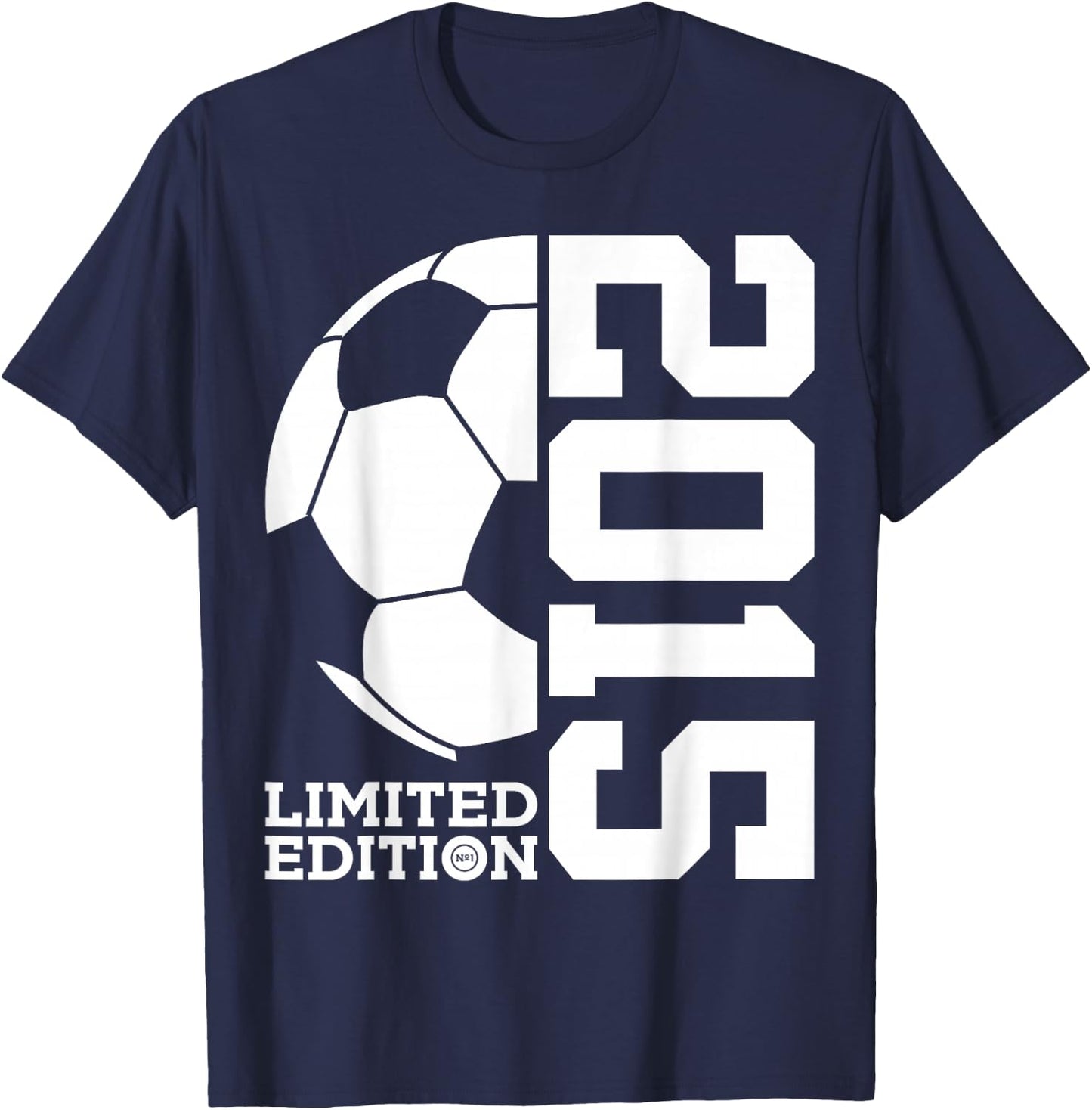 11th BIRTHDAY SOCCER LIMITED EDITION 2015 T-Shirt - T-Shirt | Navy
