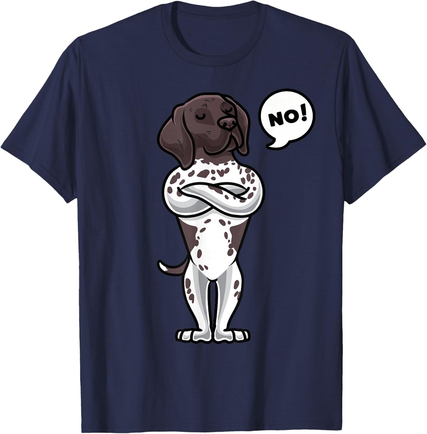 Sturer German Shorthair Dog Owner T-Shirt - T-Shirt | Navy