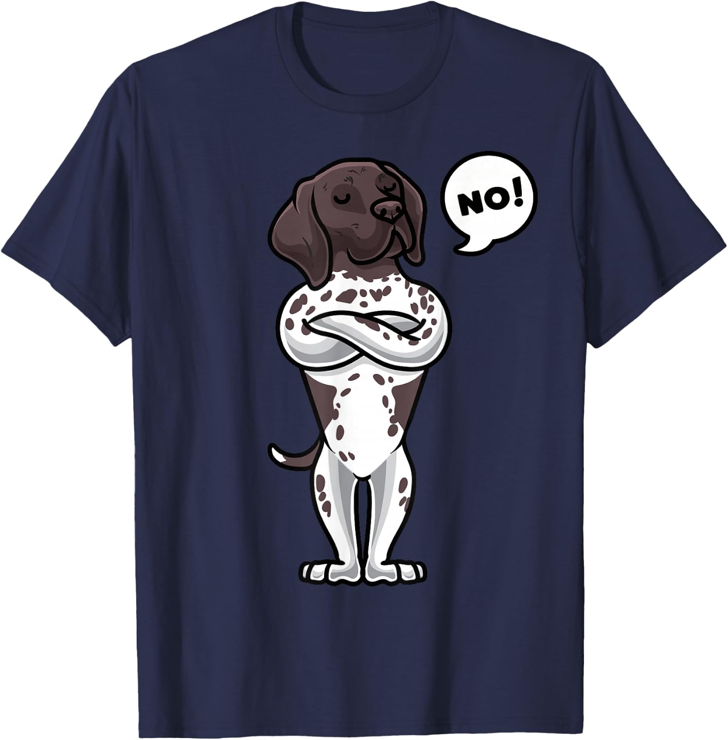 Sturer German Shorthair Dog Owner T-Shirt - T-Shirt | Navy