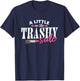 Little On The Trashy Side Funny Country Music T-Shirt - T-Shirt | Navy