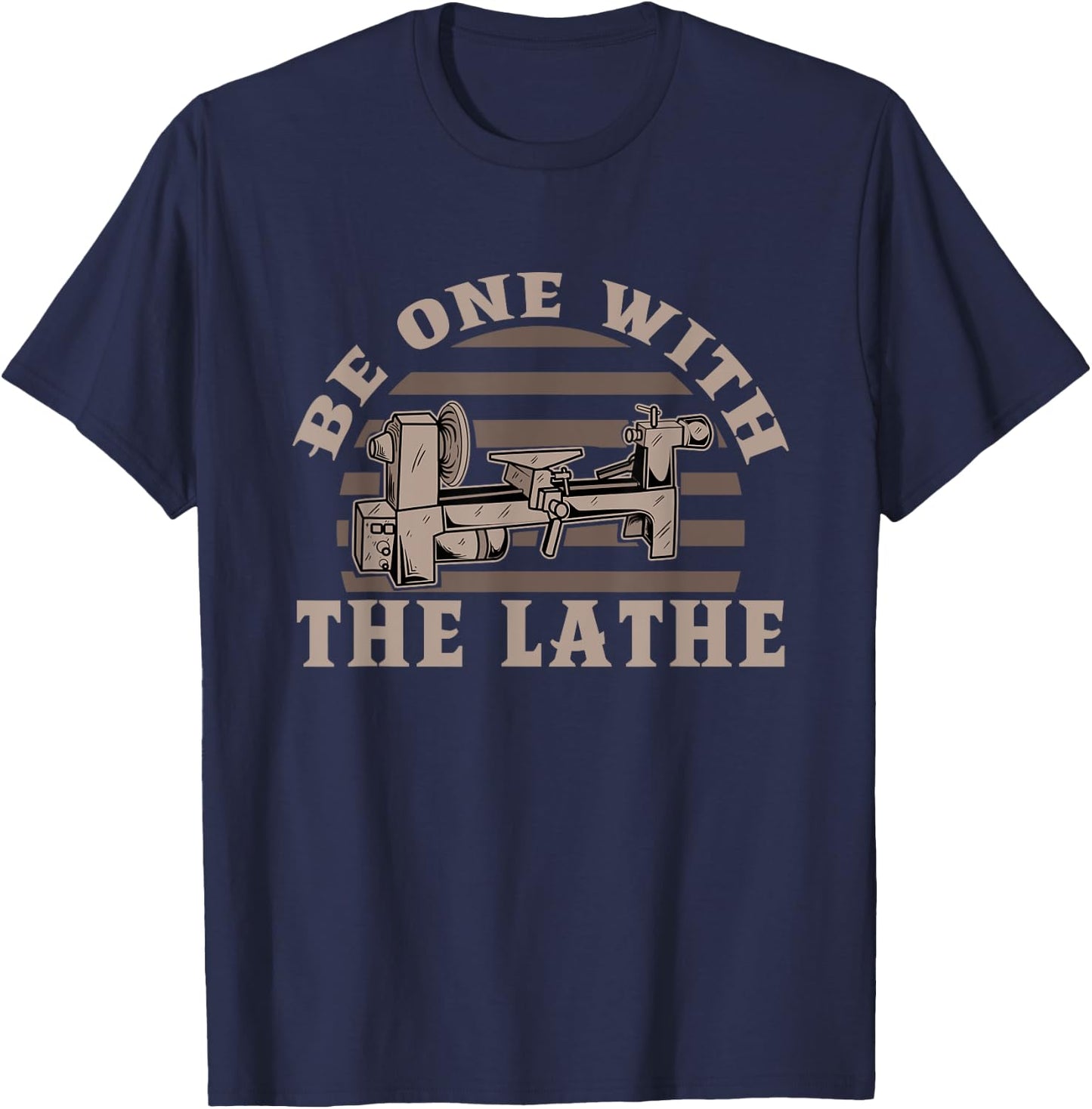 Wood Turning Tool Turner Humor Carver Carpenter Woodworking T-Shirt - T-Shirt | Navy