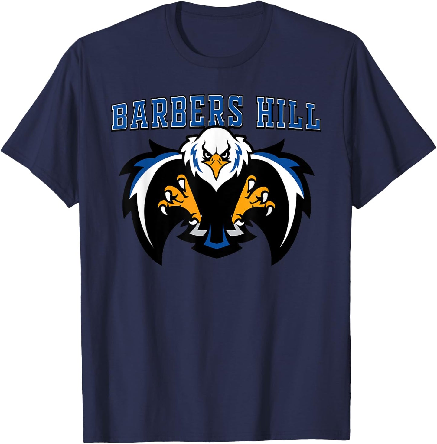 Barbers Hill Eagles High School Team Spirit T-Shirt - T-Shirt | Navy