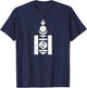 Mongolia Soyombo Symbol Mongolain Flag T-Shirt - T-Shirt | Navy