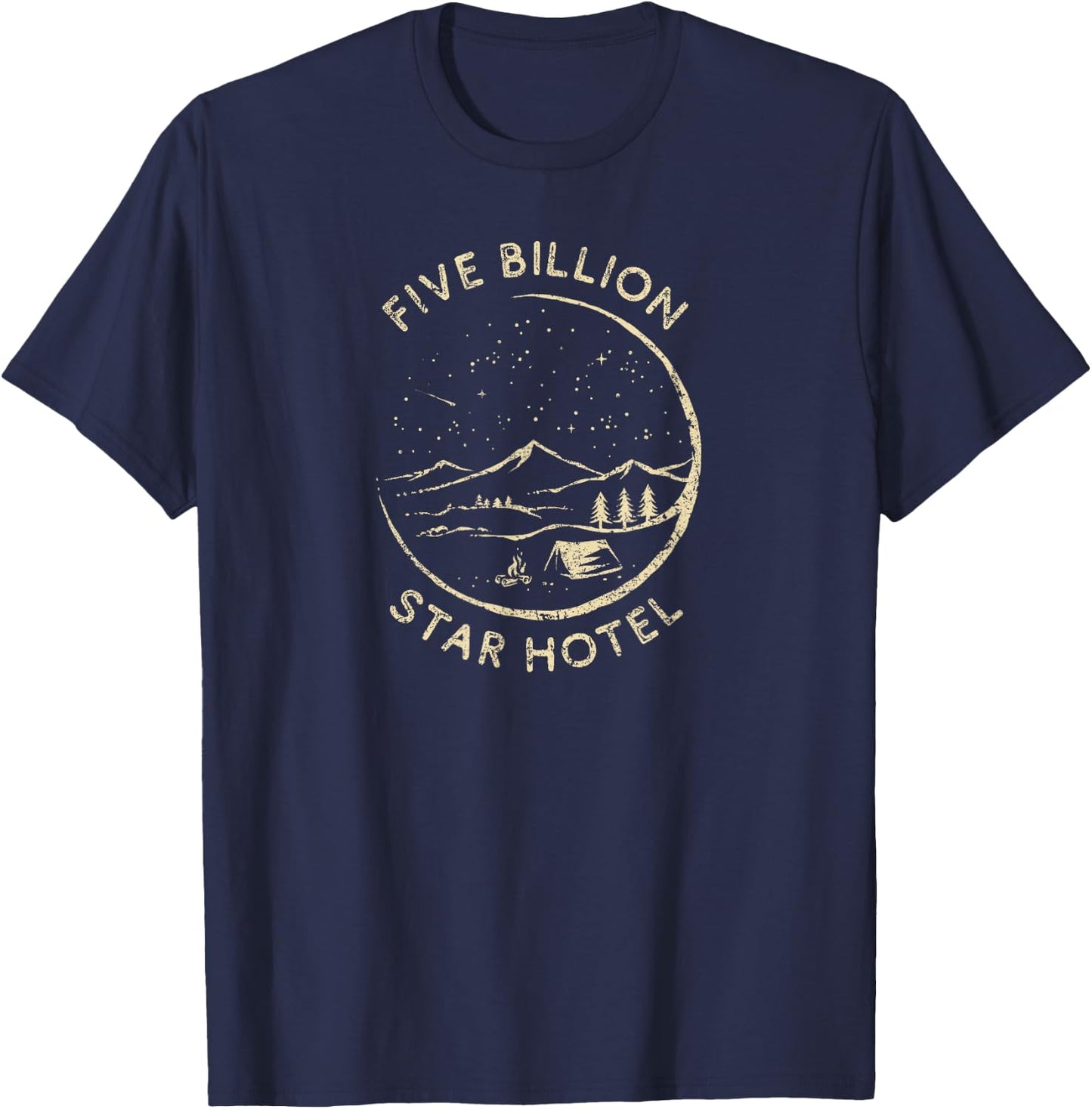 Five Billion Star Hotel T-Shirt - T-Shirt | Navy