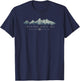 Grand Teton National Park Retro T-Shirt - T-Shirt | Navy