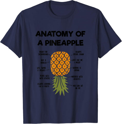 Funny Upside Down Pineapple Anatomy of a Pineapple Swinger