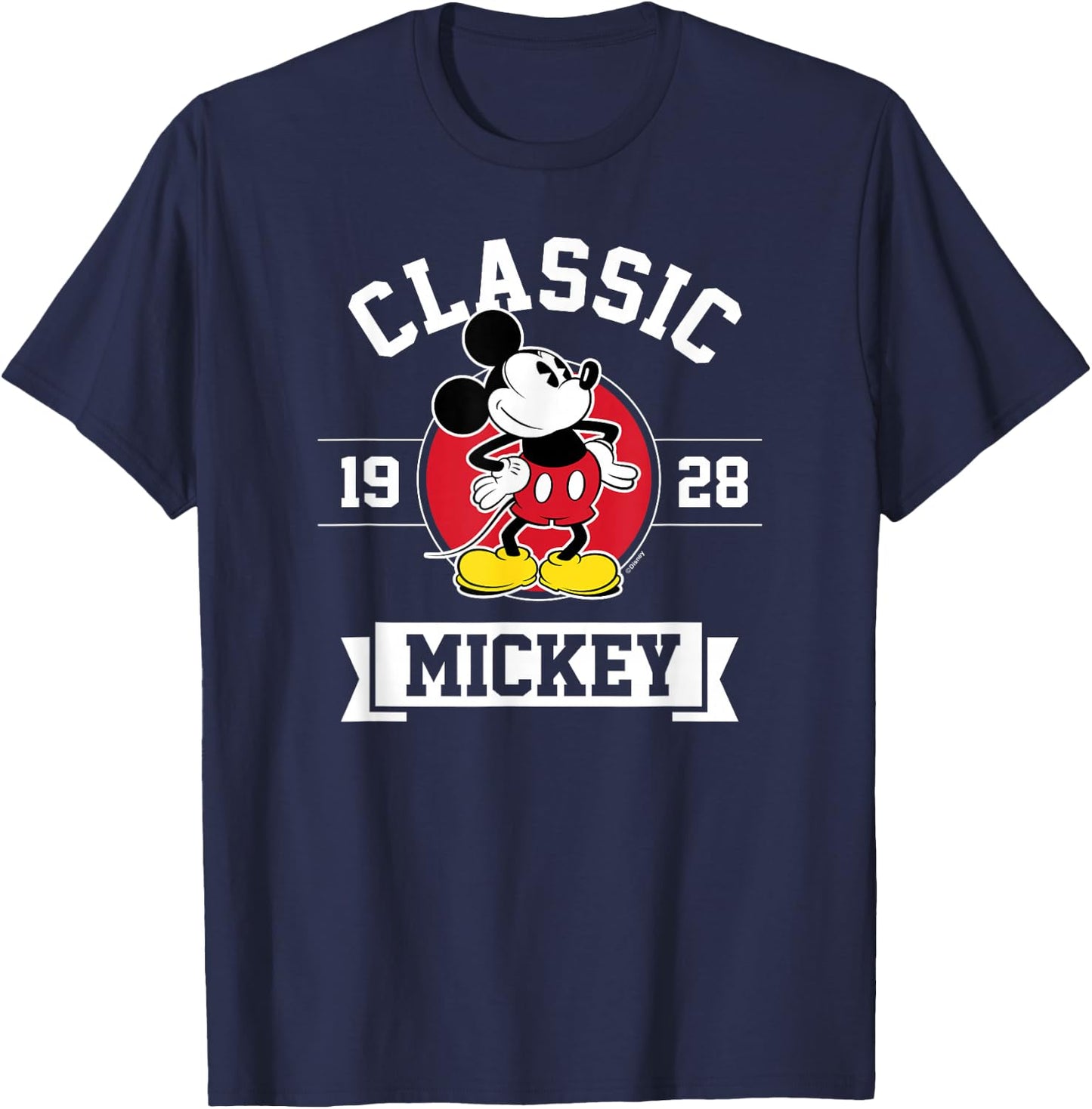 Disney - Mickey Classic 1928 T-Shirt - T-Shirt | Navy