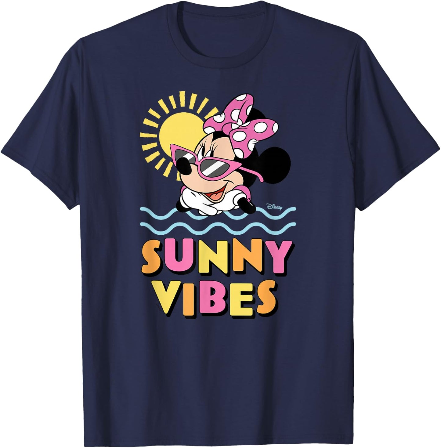Minnie - Sunny Vibes T-Shirt - T-Shirt | Navy