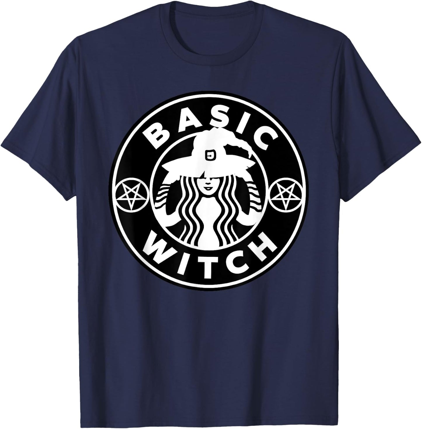 Basic Witch funny Halloween Basic Witch T-Shirt - T-Shirt | Navy
